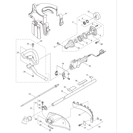 Support fileté d'origine K-JAPAN KR237364 | NewgardenParts.com