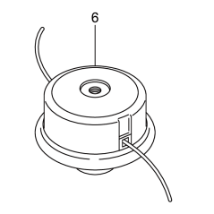Cabezal de nailon (L) 5 KR234860 ??????ORIGINAL K-JAPAN