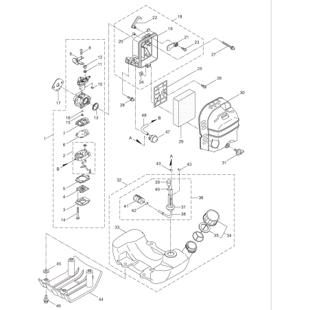 Conjunto de caja KR246464 ORIGINAL K-JAPAN | NewgardenParts.com