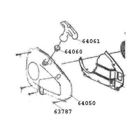 Carter avviamento motosega compatibile modelli TH25 | NewgardenParts.com