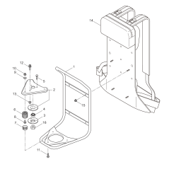Turn Bracket Ass'y KR232316 ORIGINALE K-JAPAN | NewgardenParts.com