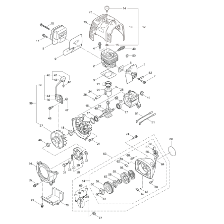 Negro KR283243 ORIGINAL K-JAPAN | NewgardenParts.com