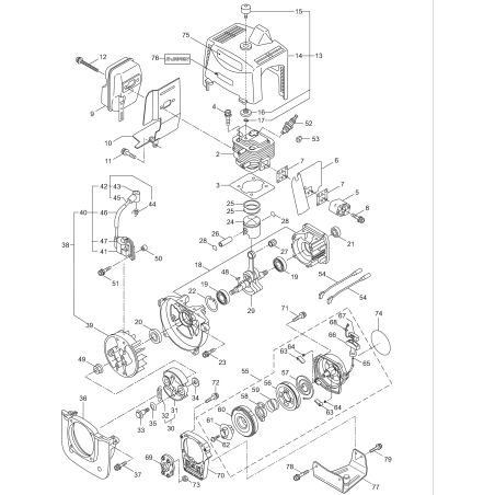 Conjunto de soporte KR280829 ORIGINAL K-JAPAN | NewgardenParts.com