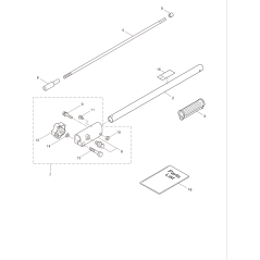 Albero di trasmissione di estensione KR220176 ORIGINALE K-JAPAN | NewgardenParts.com