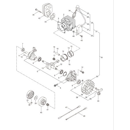 Cilindro KR288931 ORIGINAL K-JAPAN | NewgardenParts.com