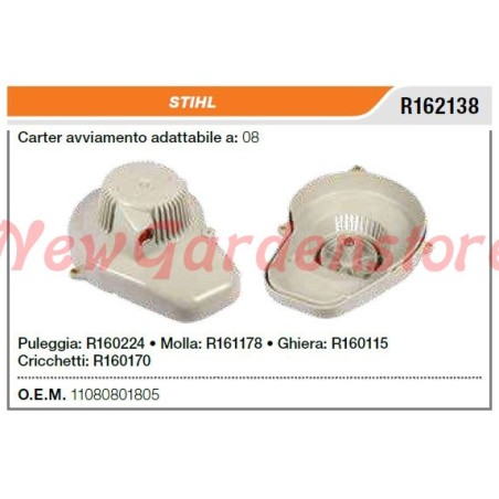 Carter Avviamento STIHL motosega 08 R162138 | NewgardenParts.com