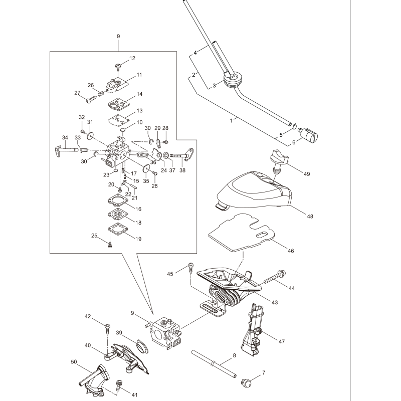 CarburetorAss'y KR289500 ORIGINAL K-JAPAN CarburetorAss'y KR289500 ORIGINAL K-JAPAN