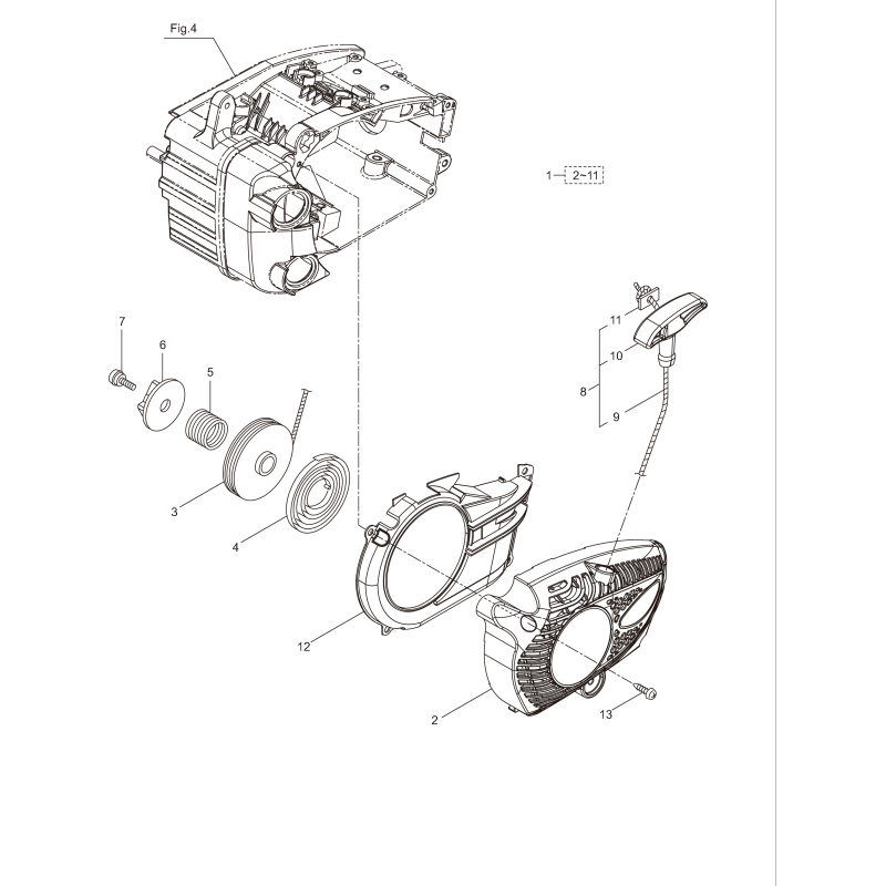 RecoilStaterAss'y KR286885 ORIGINALE K-JAPAN