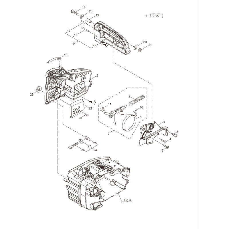 Conjunto de caja de cadena KR274436 ORIGINAL K-JAPAN