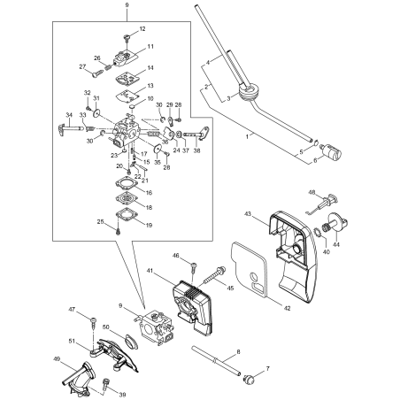 Choke Rod KR287088 ORIGINALE K-JAPAN | NewgardenParts.com
