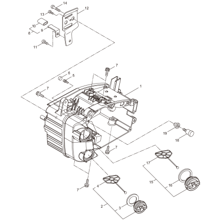 Conjunto de caja de motor KR285694 ORIGINAL K-JAPAN | NewgardenParts.com