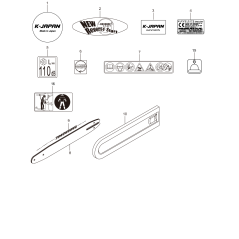 Chain cover KR289632 ORIGINAL K-JAPAN