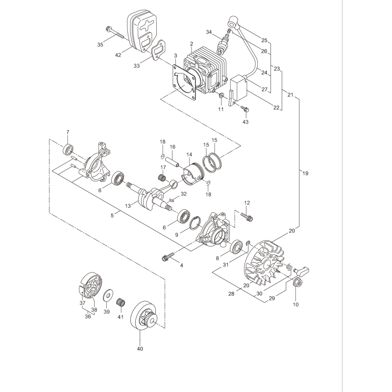 Cylinder KR279300 ORIGINAL K-JAPAN