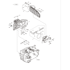 Ensemble carter de chaîne KR247627 ORIGINAL K-JAPAN | NewgardenParts.com
