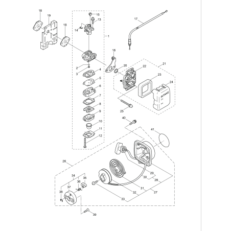 Conjunto de arranque KR264083 ORIGINAL K-JAPAN | NewgardenParts.com