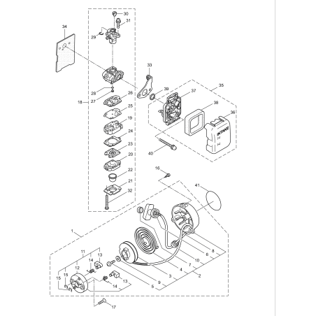 Rückholfeder KR280553 ORIGINAL K-JAPAN | NewgardenParts.com