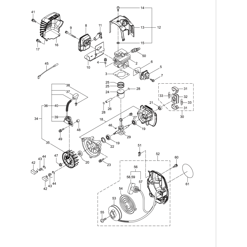 Starter Assembly KR278207 ORIGINAL K-JAPAN