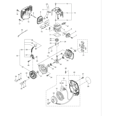 Gasket KR246971 ORIGINAL K-JAPAN | NewgardenParts.com