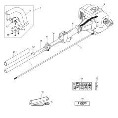 Loop Handle Ass'y KR425404 ORIGINAL K-JAPAN