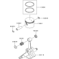 RING-SET-PISTON KW13008-6071 ORIGINAL K-JAPAN