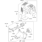 CUBIERTA DEL MOTOR KW49089-0766 ORIGINAL K-JAPAN