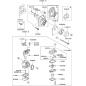 PUMP-PRIMING KW49043-2067 ORIGINALE K-JAPAN