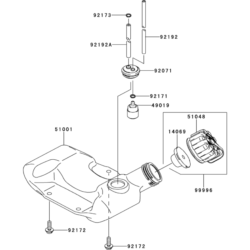 MORSETTO KW92171-2073 ORIGINALE K-JAPAN