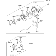 SPRING KW92081-2253 ORIGINALE K-JAPAN
