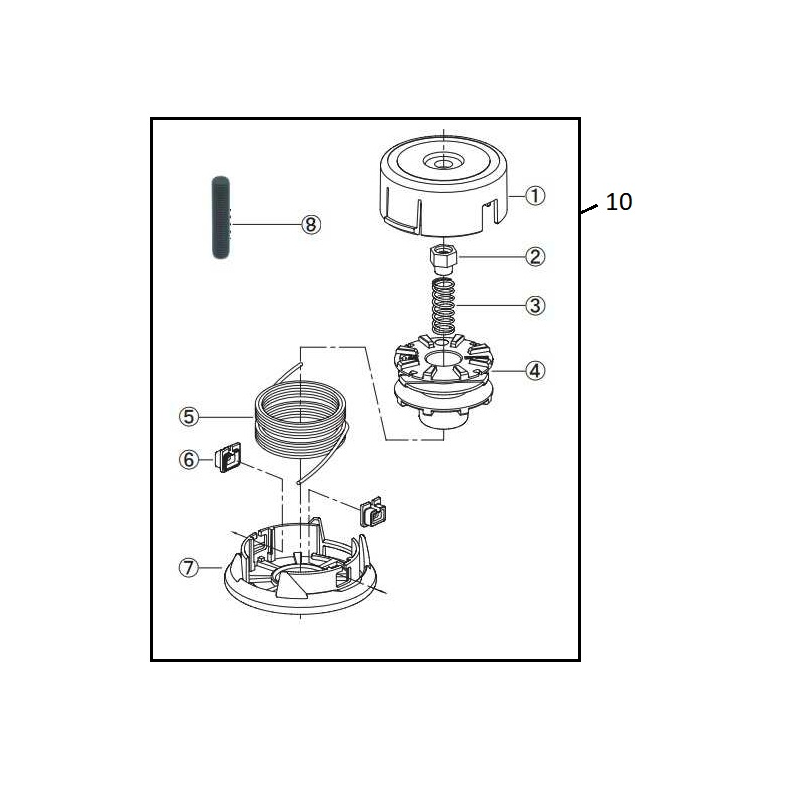 Spule KR233562 ORIGINAL K-JAPAN