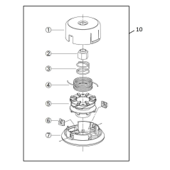 Couvercle supérieur KR414025 ORIGINAL K-JAPAN