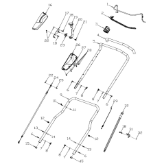 Upper handlebar AGR8204020 ORIGINAL MGF | NewgardenParts.com