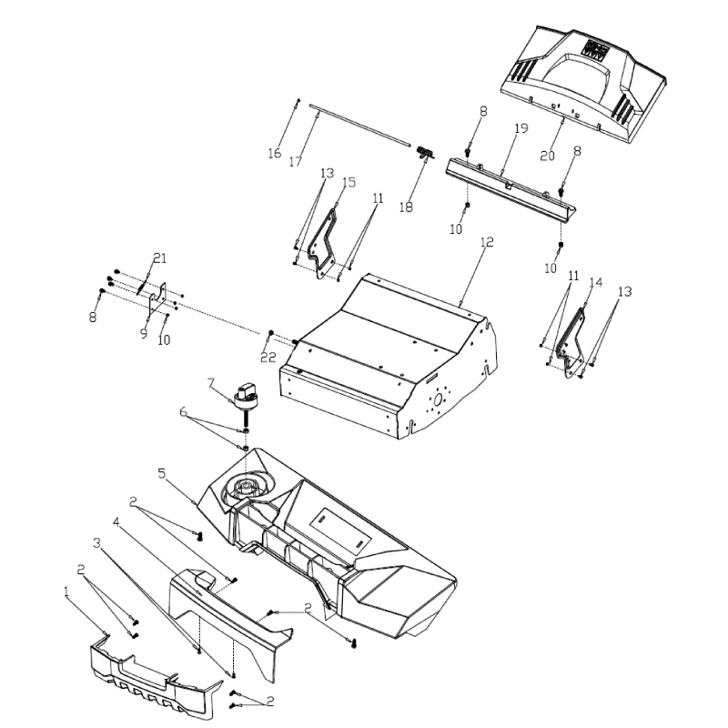 Manillar izquierdo AGR8204260 ORIGINAL MGF