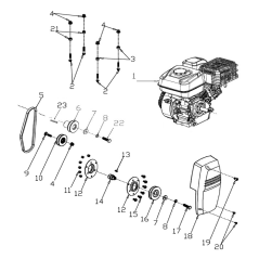 Bague 9x25x10 AGR8204340 ORIGINALE MGF | NewgardenParts.com