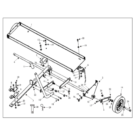 ½-13 matrice inversée AGR1638 ORIGINAL MGF | NewgardenParts.com