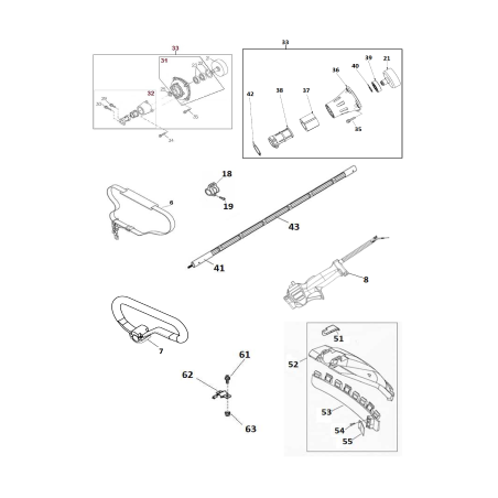 Bracelet simple AGR26040M6 ORIGINAL MGF | NewgardenParts.com