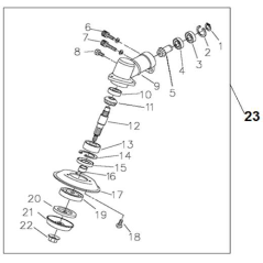 Taza ORIGINAL MGF AGR2634140 | NewgardenParts.com