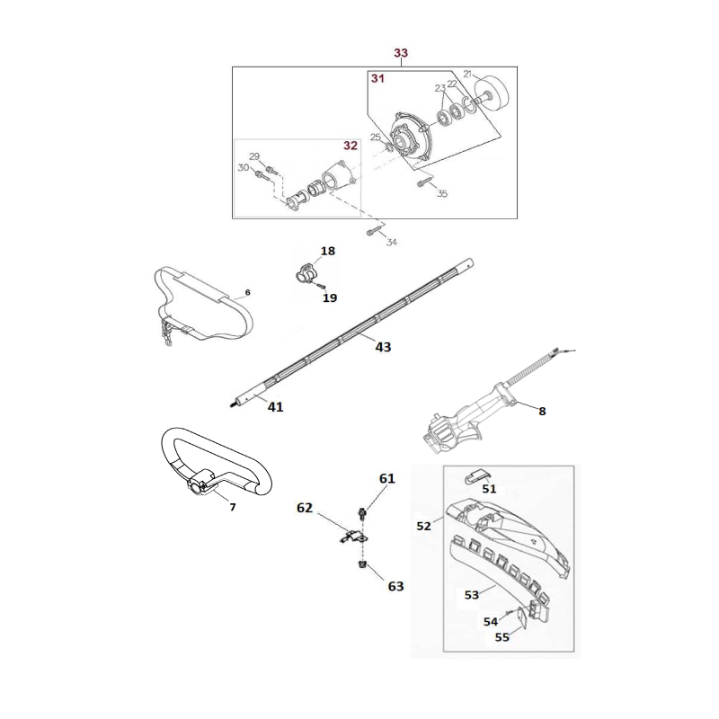 Collier de protection anti-gravillons d'origine MGF AGR2802003