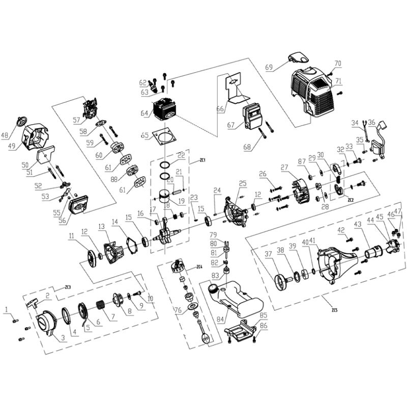 Spark plug cover AGR326-26118 ORIGINAL MGF