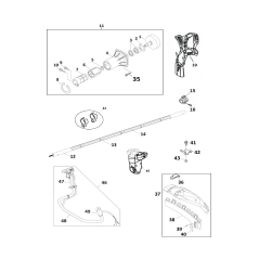 ORIGINAL MGF AGR2801011 cable tie set