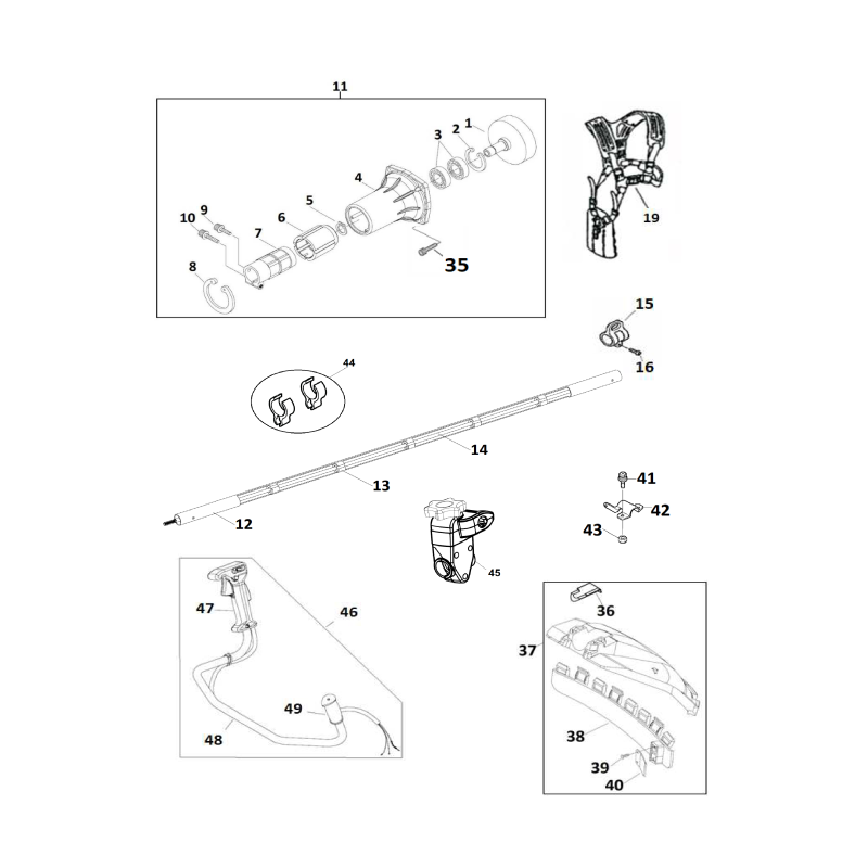 ORIGINAL MGF AGR2801011 Kabelbinder-Set