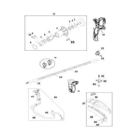 ORIGINAL MGF AGR2801011 Kabelbinder-Set | NewgardenParts.com