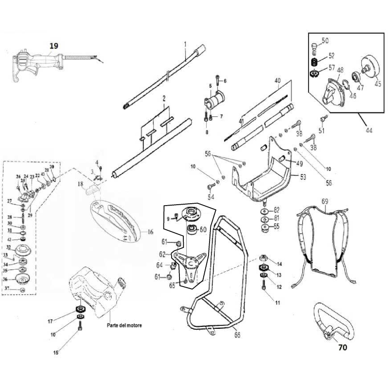 ORIGINAL MGF AGR50K1340 shock absorber