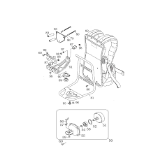 Rear support AGR51K1000 ORIGINAL MGF | NewgardenParts.com