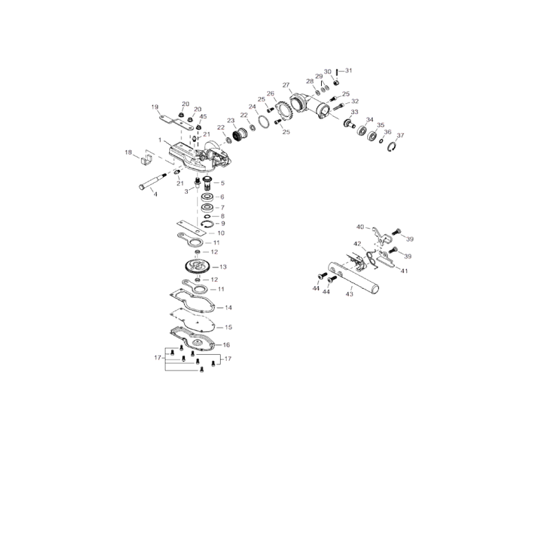 Levier de réglage d'inclinaison AGR2703370 ORIGINAL MGF