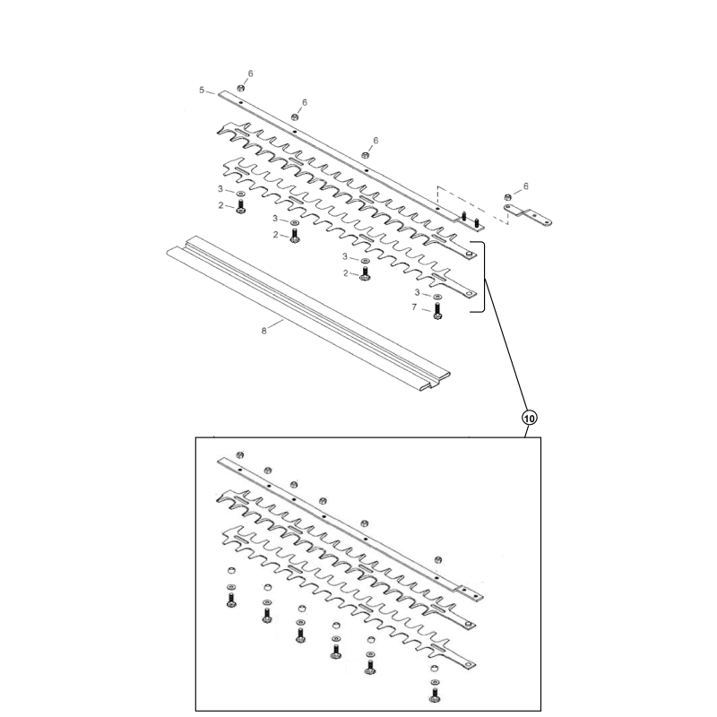 Barre de support MGF AGR2703530 d'origine