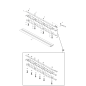Barra di supporto AGR2703530 ORIGINALE MGF