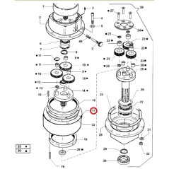 Carter centrale riduttore ORIGINALE ACTIVE trivella modelli t143 - t152 020911 | NewgardenParts.com