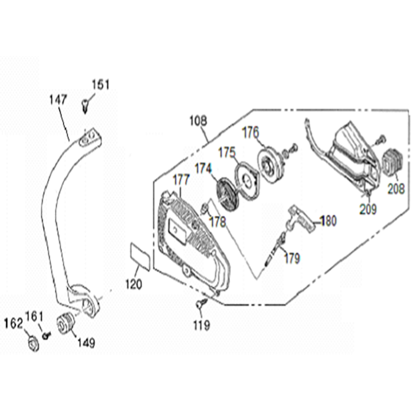 Resorte de arranque MGF original AGR2501510
