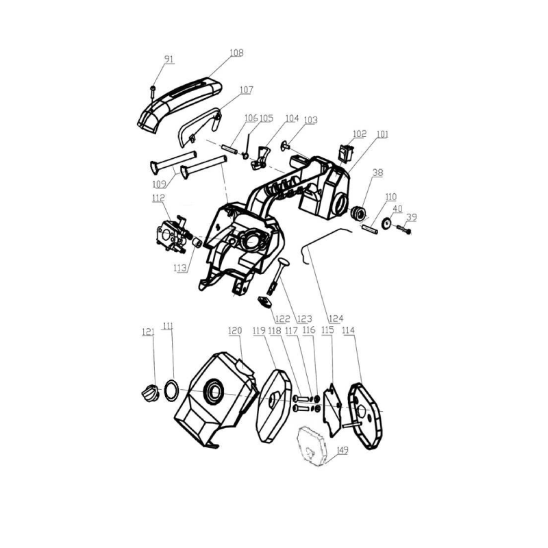 Safety lever AGR4503040 ORIGINAL MGF