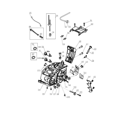 Tubo de ventilación 4x6x55 AGR2510030 ORIGINAL MGF | NewgardenParts.com